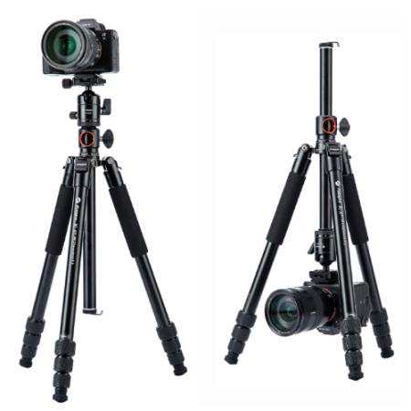 Fotopro X-go HR Chameleon E2 - statyw fotograficzny Alu z głowicą kulową - przykład użycia